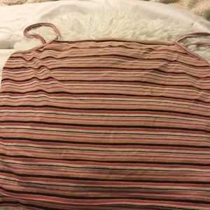 multi colored brandy tank top